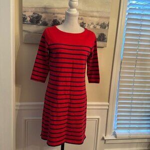 Classic L.L.Bean Nautical Stripe Dress